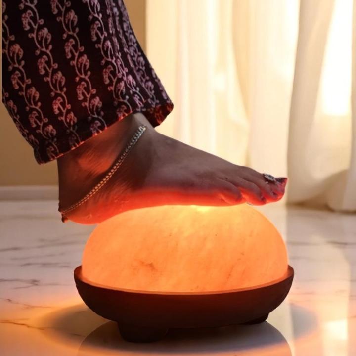 Detox Himalayan Rock Salt Crafted Lamp | Cleansing & Renewal