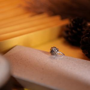 Pyrite Raw Ring | Power & Wealth