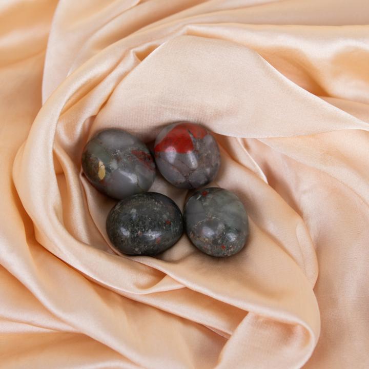 African Bloodstone Tumble | Vitality & Courage