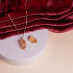 Citrine Raw Point Pendant | Focused Prosperity