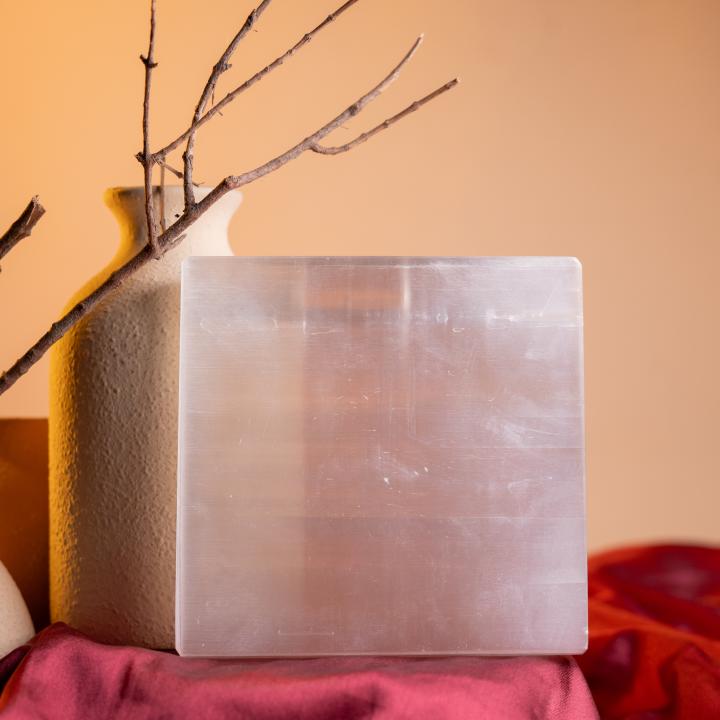Selenite Charging Plate (Square) | Pure Energy Cleanser